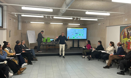 Presentation of the SICAPERMA Project in Verona (Italy) as Part of the UPWELL project meetings